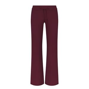 SKIMS Burgundy Soft Lounge Loose Pant